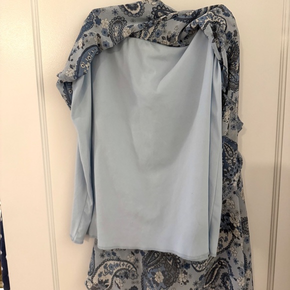 VINTAGE TWIN PAISLY MIDI SKIRT | - Picture 2 of 5